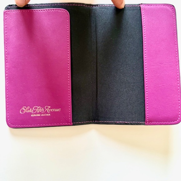 Red Leather Passport Cover - Picture 2 of 7